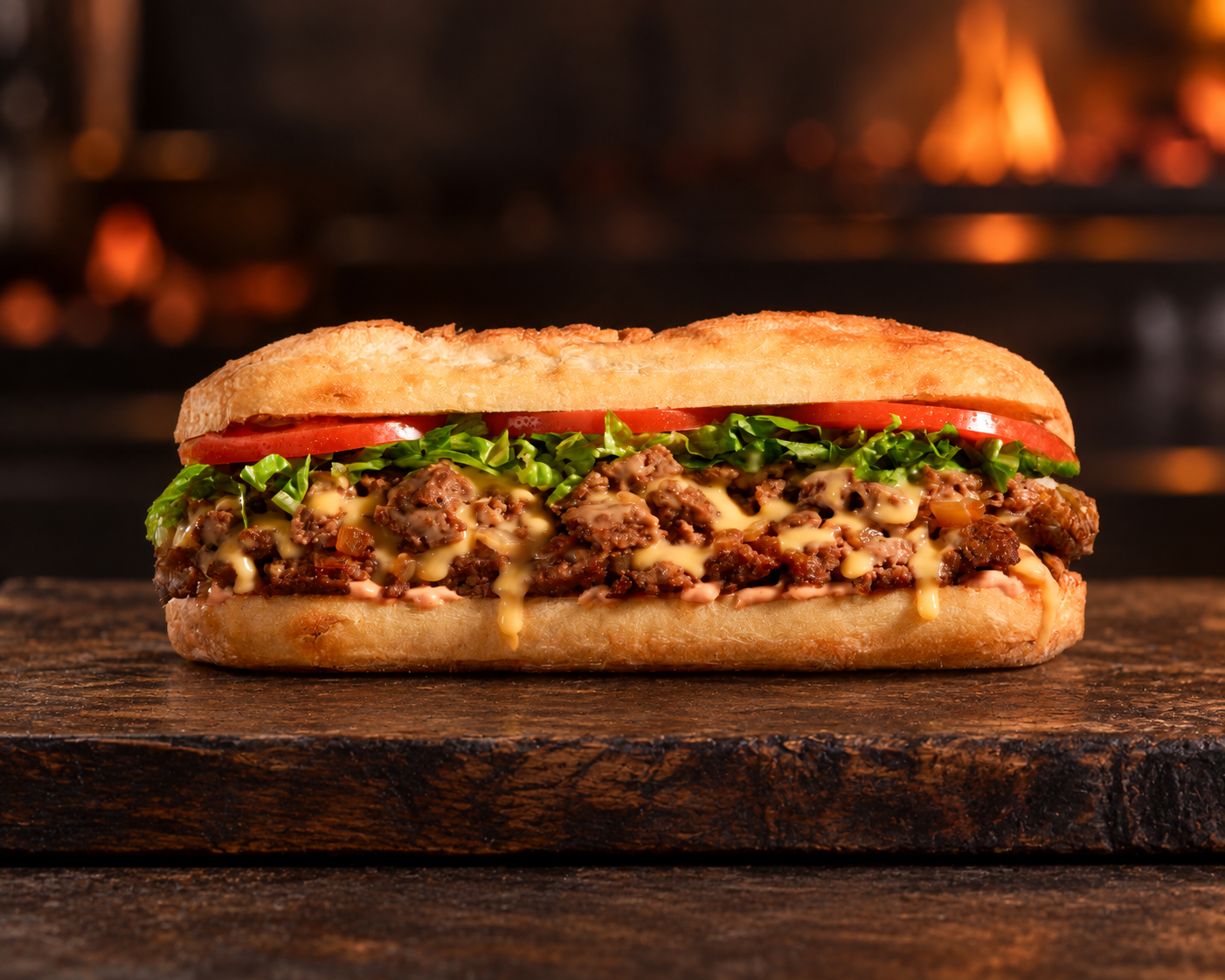 812 Grill chopped cheese sandwich