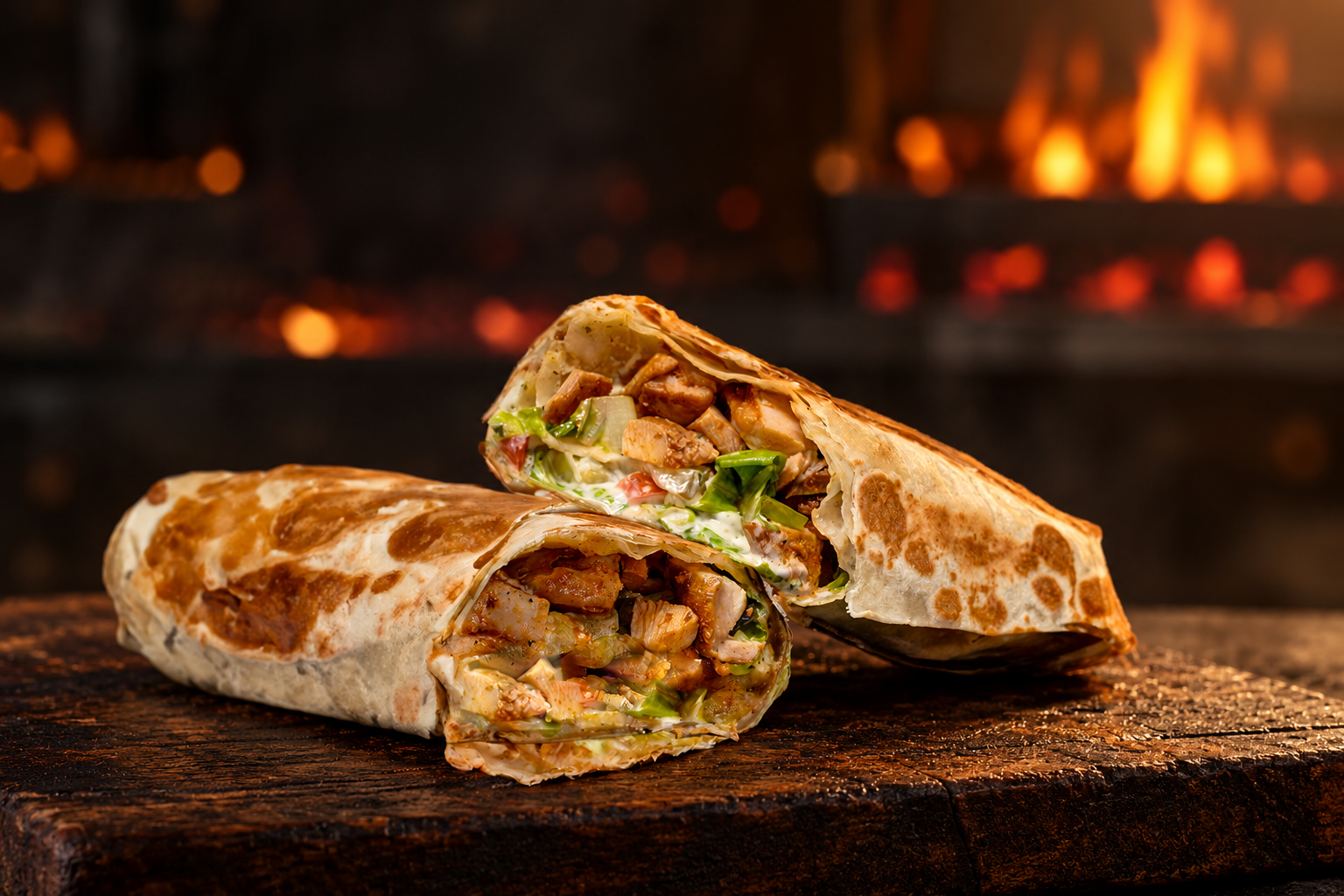 Fresh XL shawarma from 812 Grill